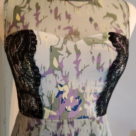 Vessel by Timo Multi-Color Silk Print Dress - Picture 6 of 8